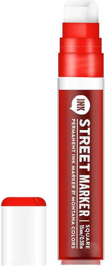 Montana Colors Street Permanent Marker 15mm Red