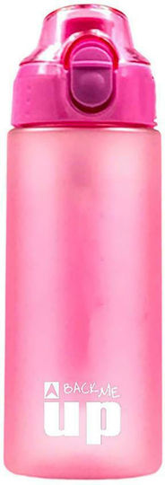Back Me Up Tritan Παιδικό Παγούρι Πλαστικό Ροζ 600ml