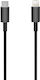 Setty USB 2.0 Cable USB-C male - Lightning Μαύρο 1m (GSM106099)