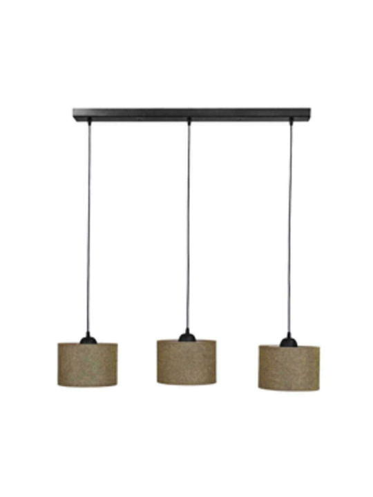 Heronia Pendant Light Suspension Rail for Socket E27 Beige