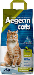 Aegean Cats Cat Litter Bentonite Fine-Grained w...