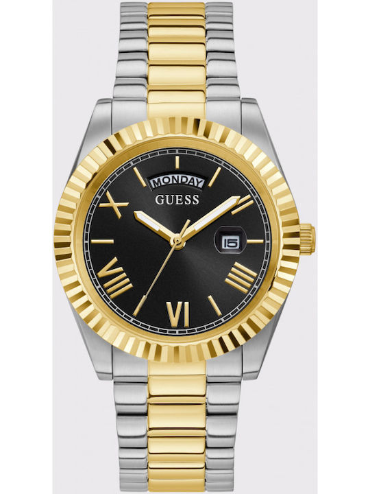 Guess Connoisseur Ανδρικό Ρολόι 42mm Μπαταρίας ...