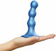 Strap On Me Dildo Plug Balls Mici Metallic Blue