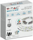 V-TAC Bandă LED Alimentare 220V RGB Lungime 5m și 60 LED-uri pe Metru SMD5050