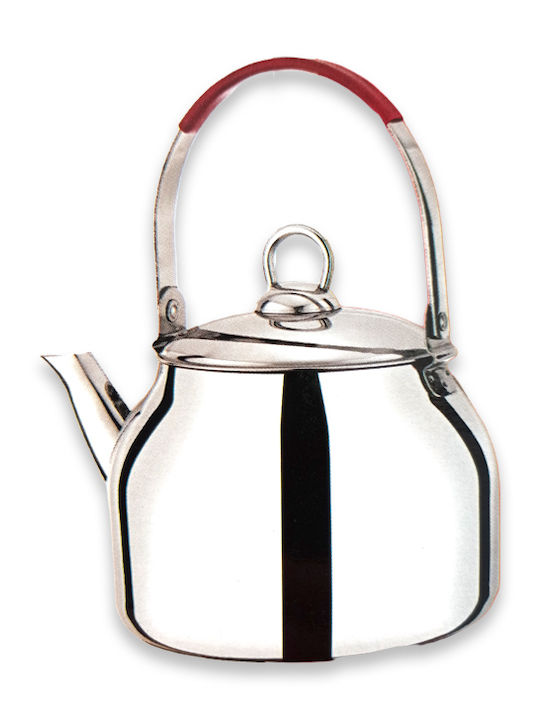 Kettle Stainless Steel in Silver Color 1000ml 1pcs