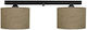 Heronia ΗΚ-06 Ceiling Mount Light 20cm Beige with Socket E27