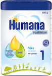 Humana Γάλα σε Σκόνη Platinum 1 για 0m+ 800gr