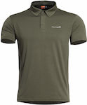 Pentagon Notus Shirt Μπλούζα Polo Λαδί/Γκρι