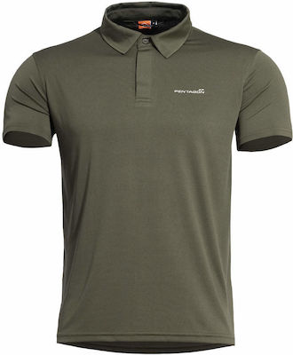 Pentagon Notus Shirt Polo Blouse Olive green/grey