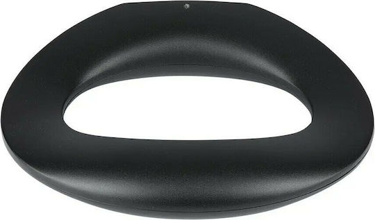 V-TAC Modern Leuchte Wand mit Integrierter LED und Warmweißes Licht Schwarz 30x21.5x6cm