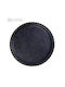 Espiel Kunststoff Rund Serviertablett Navy 33x33cm LTB33K8-1 2Stück