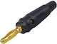 KAL Electronics Plug Banana male 4mm Black (XS-P014/B)