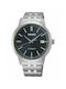 Seiko Watch Automatic with Silver Metal Bracelet