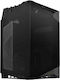 Silverstone LD03-AF Gaming Mini Tower Computer Case with Side Window Black
