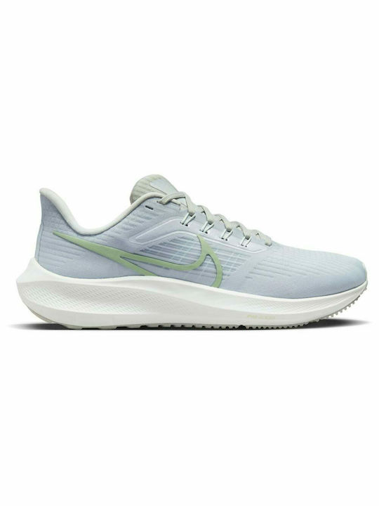 Nike Air Zoom Pegasus 39 Γυναικεία Αθλητικά Παπούτσια Running Pure Platinum / Light Bone / Barely Green / Honeydew