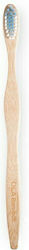 Ola Bamboo Toothbrush Adult Zahnbürste Ultraweich Beige / Blue