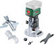 Bosch AdvancedTrimRouter 18V-8 Trimmfräse 18V Bürstenlos Solo mit Geschwindigkeitseinstellung und Staubabsaugsystem