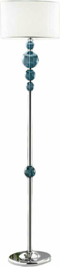 Ondaluce Tebe Floor Lamp H175xW36cm. with Socket for Bulb E27 Blue