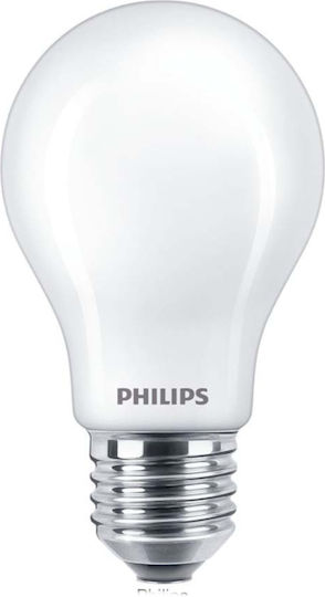 Philips Bec LED 4.5W 106mm pentru Soclu E27 Alb natural 470lm