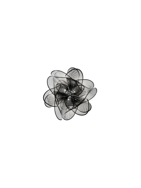 Slamp La Belle Etoile Ceiling Mount Light 73cm Black with Integrated LED