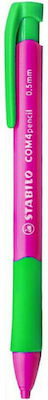 Stabilo Com4 Creion mecanic 0.5mm Pink / Cabbage