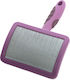 Rosewood Slicker Brush Large for Misc Hair Lengths for Hair Removal Purple