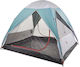 Salty Tribe Sky View Dome 4 Campingzelt Iglu Grün 3 Jahreszeiten für 4 Personen 210x240x180cm.