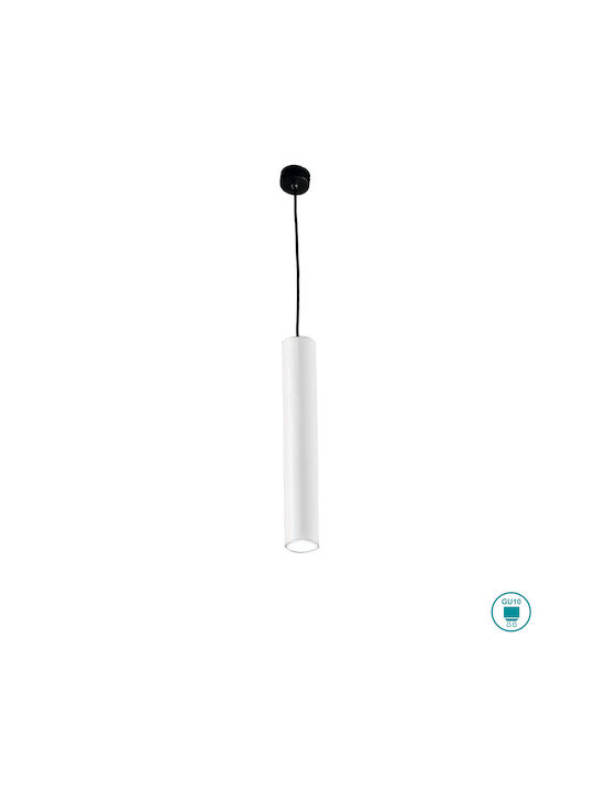 Ondaluce Aloa Pendant Light White with Socket GU10 6cm