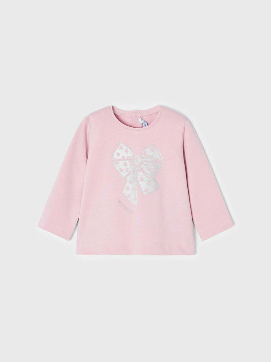 Mayoral Kids Blouse Long Sleeve Pink