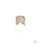 Ondaluce Single Spot with Socket E27 in Gold Color