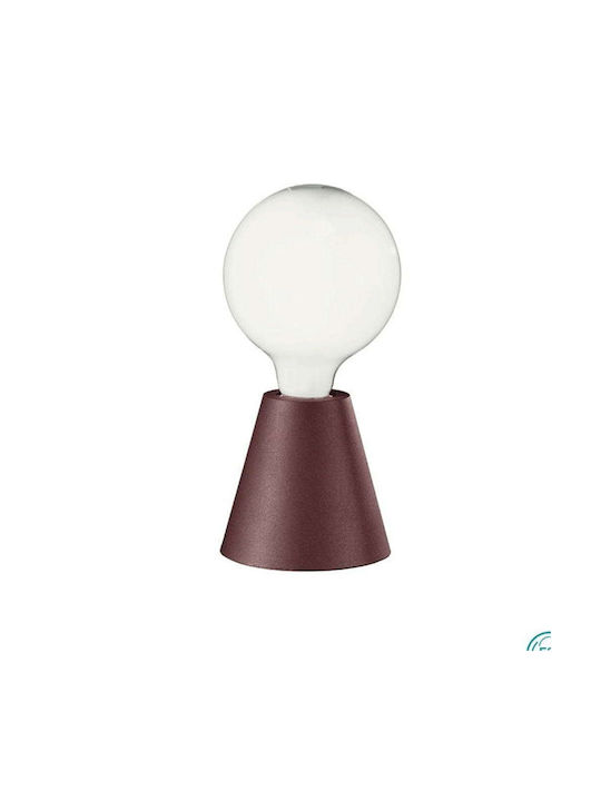 Ondaluce Single Spot with Socket E27 in Brown Color