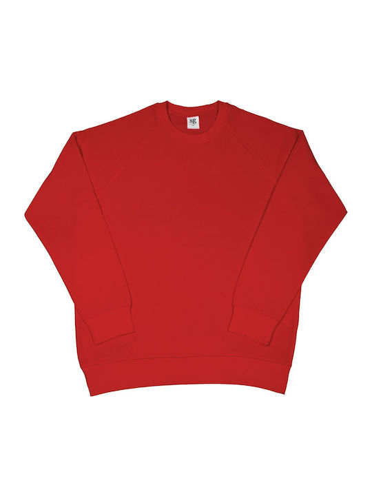 Raglan Sweat Men SG SG23 Red