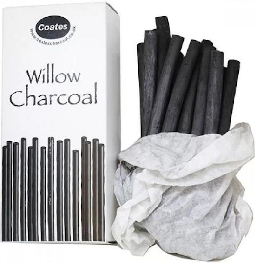 Coates English Willow Coal Painting 50pcs