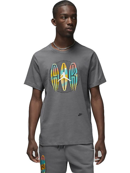 Αθλητικό T-shirt Γκρι