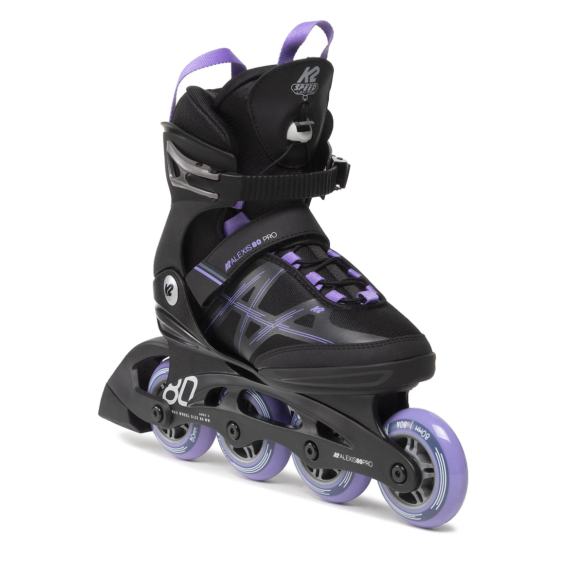 K2 Alexis 80 Pro 30G0417 Inline Rollers Μαύρα Ενηλίκων Skroutz.gr