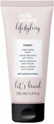 Milk Shake Κρέμα Μαλλιών Lifestyling Let's Braid για Λάμψη 100ml