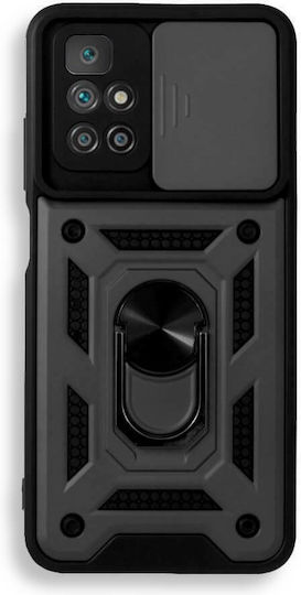 Bodycell Armor Slide Back Cover Πλαστικό Μαύρο (Redmi 10 / 10 2022)
