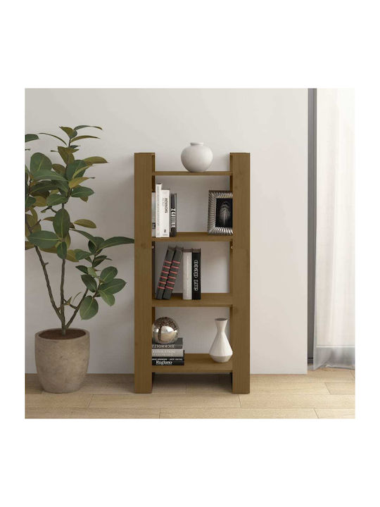 Brown Bookcase 60x35x125cm