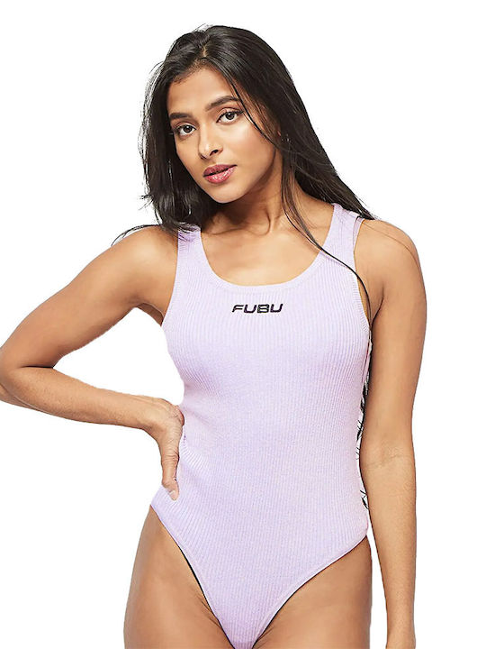 Frauen Bodysuit Damen-Bodysuits Flieder