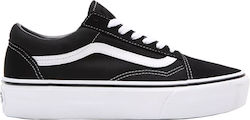 Vans Old Skool Flatforms Sneakers Black / White