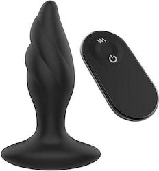 Dream Toys Dark Desires Angelina Anal Plug with Wireless Functionality and Vibration Black