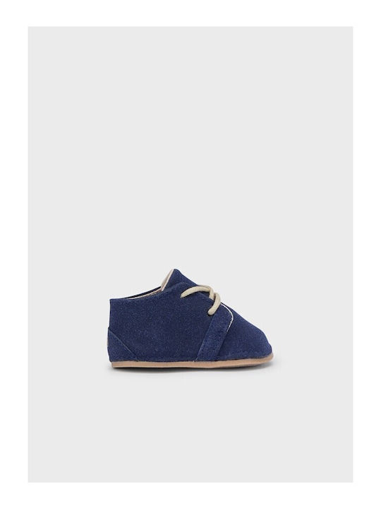 Mayoral Baby Booties Navy Blue