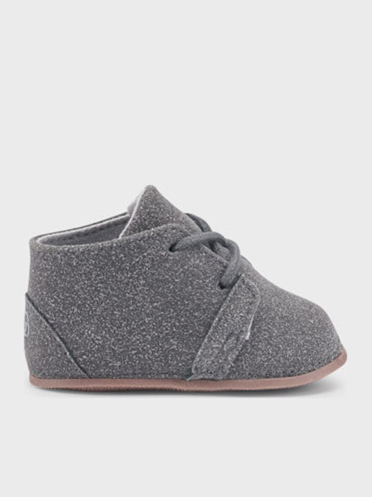 Mayoral Baby Booties Gray desert
