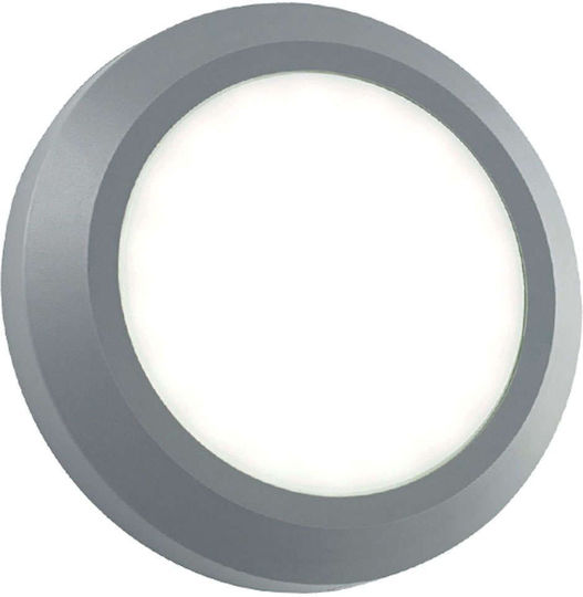 Aca Wandmontierte Außen-Deckenleuchte LED IP65 4W mit Warmweiß Licht