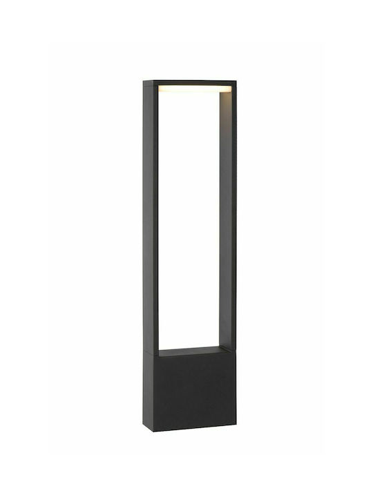 Lucide Lightning Goa Φωτιστικό Κολωνάκι LED Εξωτερικού Χώρου 6.5W με Θερμό Λευκό Φως IP54 Μαύρο
