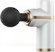 Cenocco Portable Mini Gun Massage for the Legs, the Body & the Hands with Vibration White