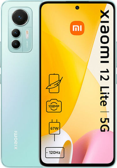 Xiaomi 12 Lite 5G Dual SIM (6/128GB) Lite Green