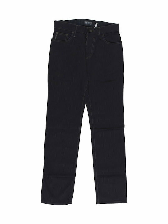 Armani Jeans Herren Jeanshosen Elastisch Marineblaue