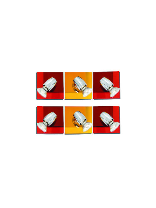 Home Lighting GU1094J-3B Dreifach Spot mit Fassung GU10