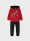 Mayoral Kids Sweatpants Set Red 2pcs